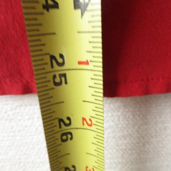 classiques entier 100% Silk Tank Top Size 10 Candy Apple Red - Picture 8 of 9